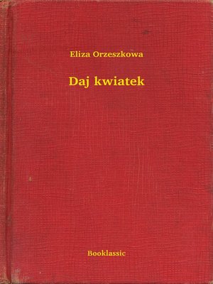 cover image of Daj kwiatek